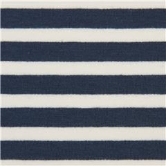 Art Gallery Fabrics dark blue stripe knit fabric