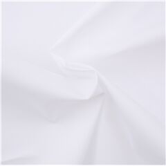 Cotton white stretch poplin Robert Kaufman solid knit fabric