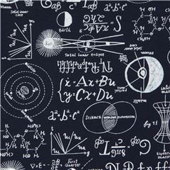 Dear Stella knit fabric science navy blue