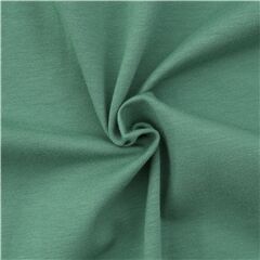 Robert Kaufman eucalyptus green blue solid knit fabric