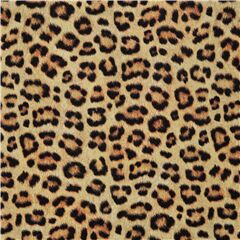 Robert Kaufman leopard spots swimwear knit fabric