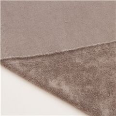 Stof France bamboo viscose towel terrycloth fabric in taupe