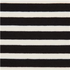 black stripe Art Gallery Fabrics knit fabric