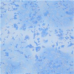 dreamy pastel Michael Miller periwinkle blue cotton fabric pearlised metallic