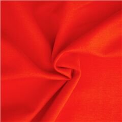 solid crimson red Robert Kaufman stretch fabric Flame
