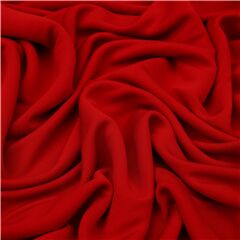 solid red rayon knit fabric by Robert Kaufman